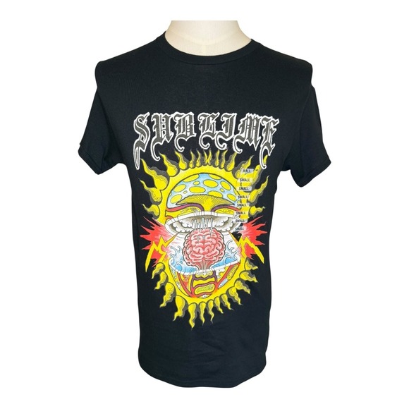 Sublime Graphic T Shirt Nordstrom Exclusive Black Cotton Mens Size Small NWT - Picture 1 of 5